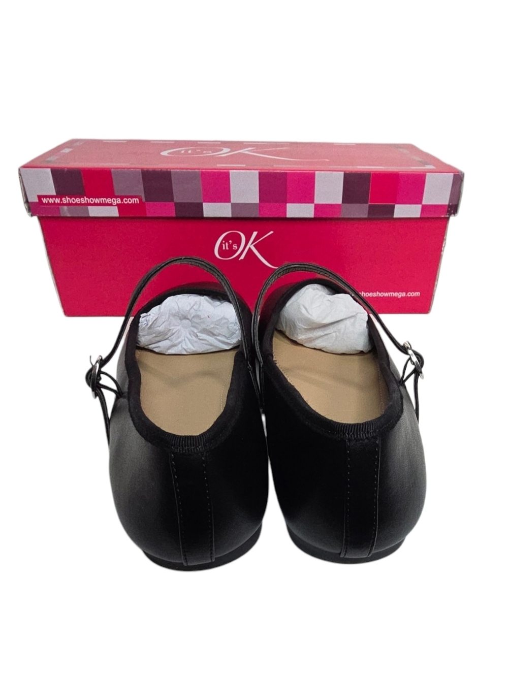 Black "Mary Jane" Flats - Picture 5 of 9